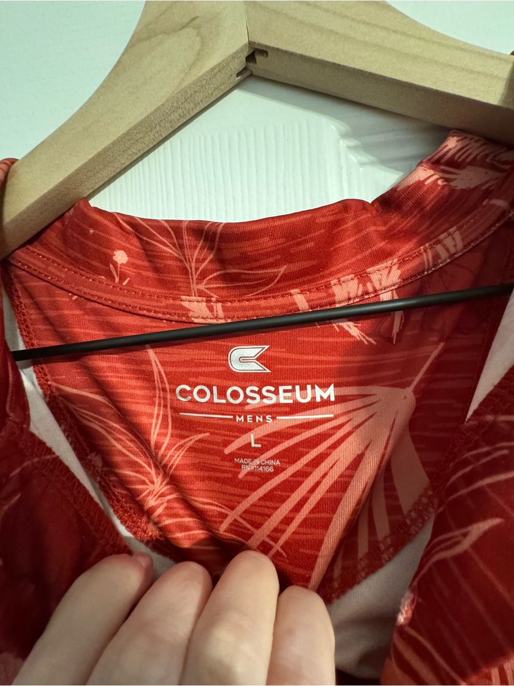 Colosseum U of Alabama Palm-Print Polo - Picture 3 of 4